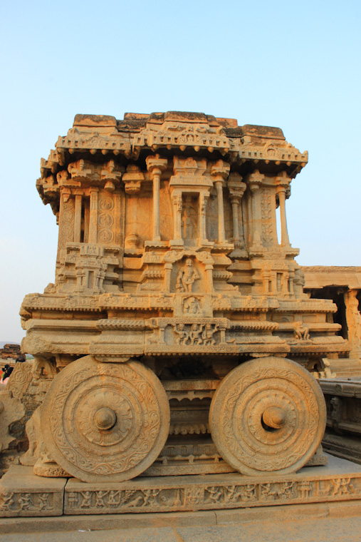 2 Day Hampi Itinerary - Things to Do in Hampi - Chariot at Vijay Vitthala temple