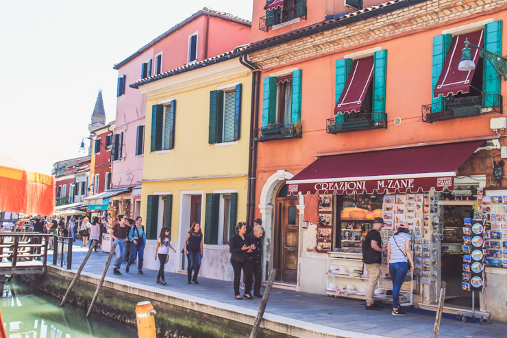 Day Trip to Burano from venice - Burano Streets and Souvenir Shops