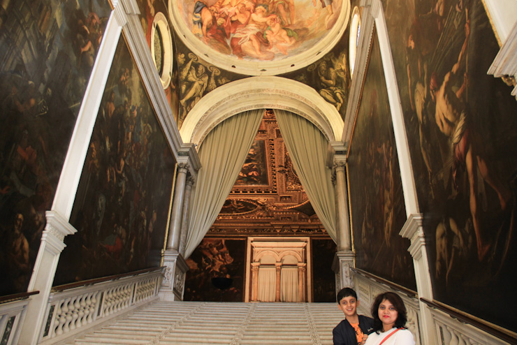 Things to Do in Venice - Grand Staircase of Scuola Grande of San Rocco