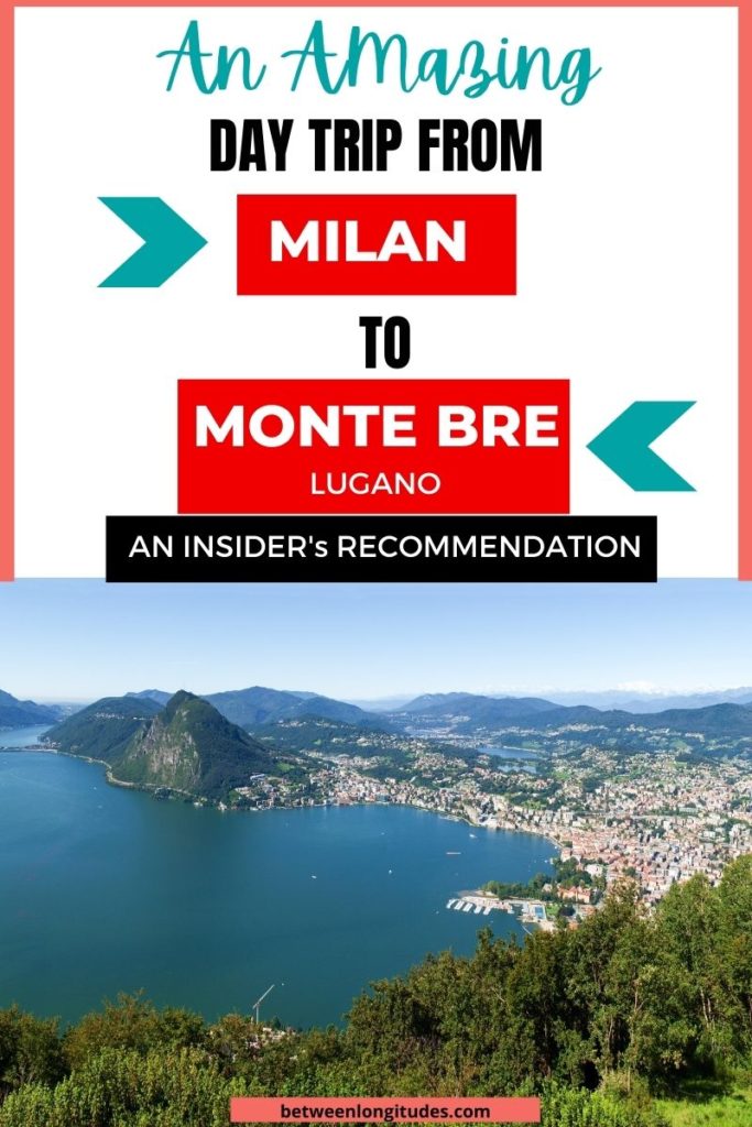 Day Trip from Milan, Italy To Monte Bre in Lugano (Switzerland)is an amazing experience. Monte Bre is at a higher altitude and can be reached on a Funicular or Cable Car. It is at a short distance from Lugano city center. 