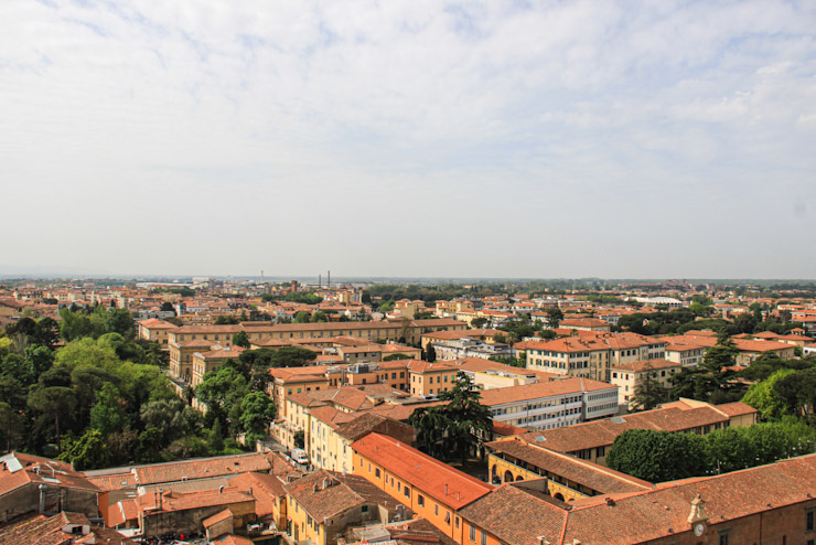 Climb the Leaning Tower of Pisa, Italy for a perfect view of Pisa City on a Day Trip to Pisa from Florence