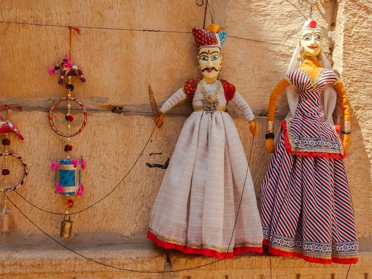 Kathputli or Indian Puppets - Indian Souvenirs