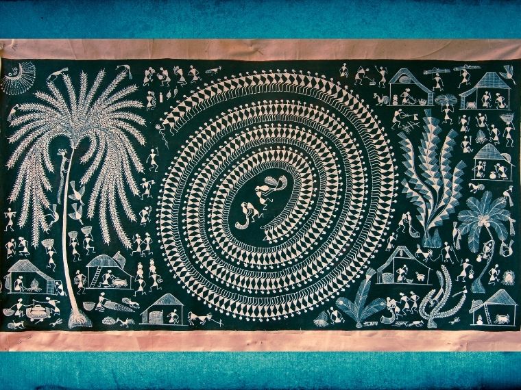Warli Painting - Indian Souvenir