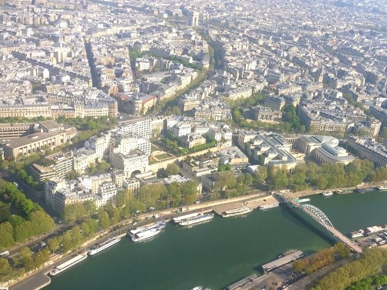 Eiffel Tower Summit view - Paris Bucket List