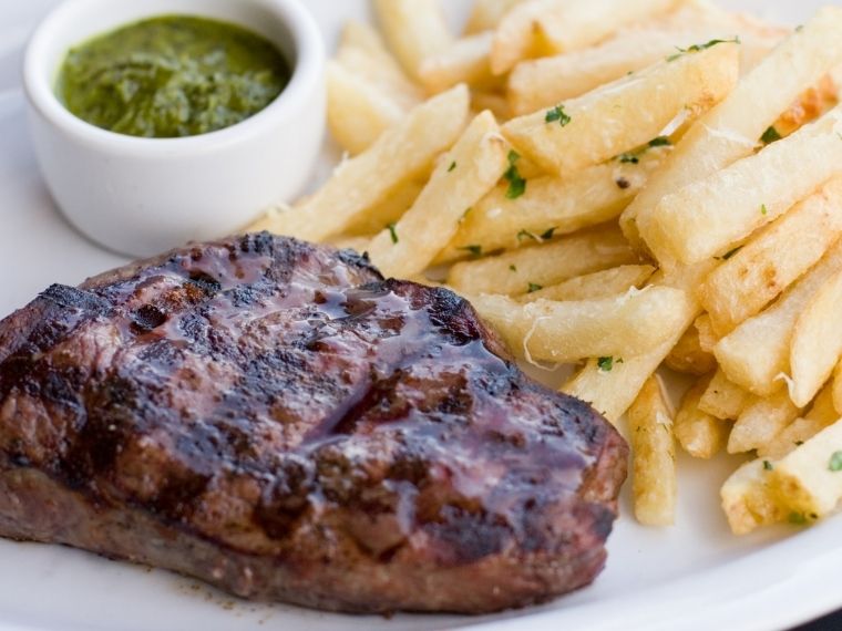 Steak Frites-What-To-Eat-in-Paris-Must-try-Paris-Food-Paris-food-Bucket-List