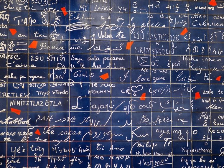 Wall-Of-Love-Le Mur des Je T’aime-Things-to-do-in-Montmartre