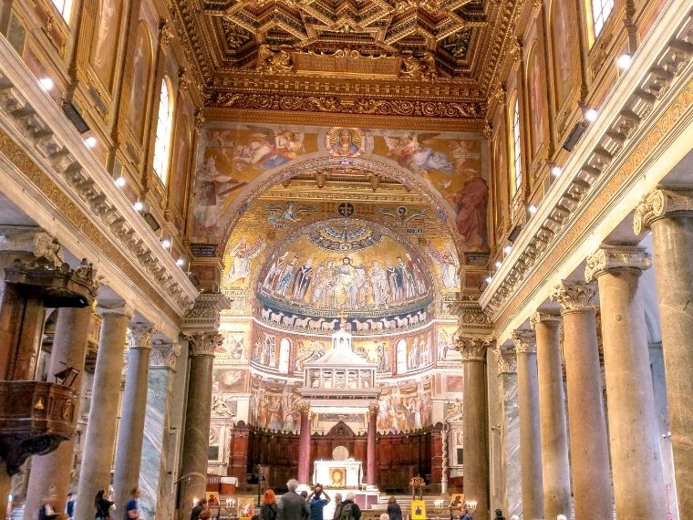 Basilica of Santa Maria - Trastevere Rome