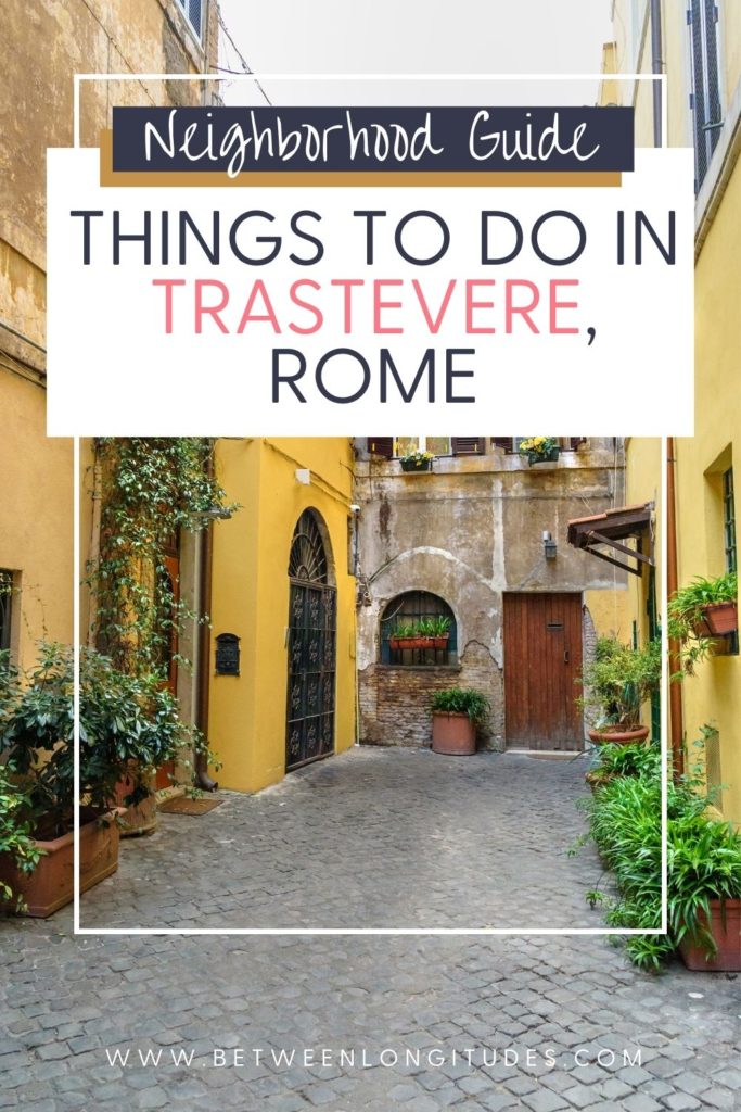 Trastevere Rome - Guide