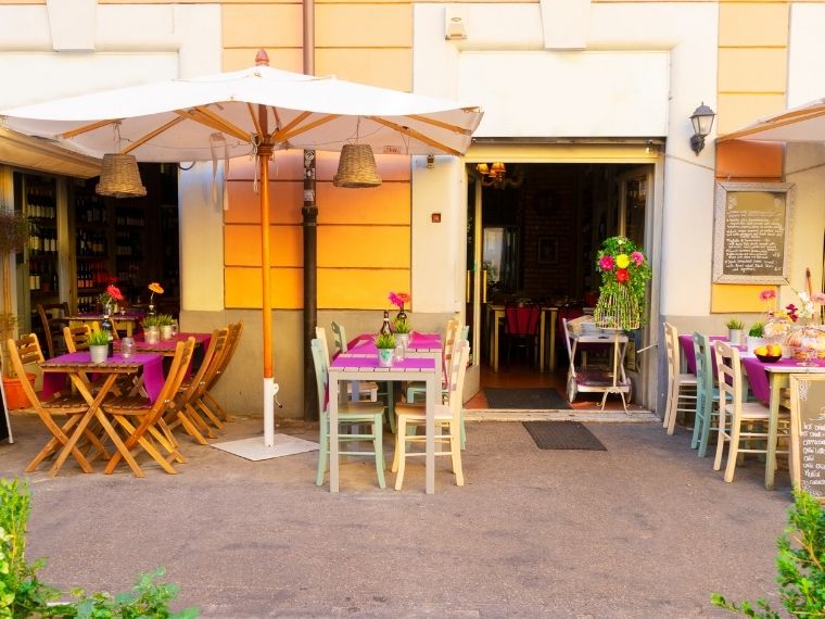 Trastevere Rome cafe - Things to do