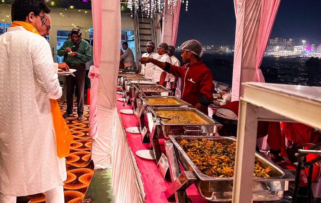 Dev Deepavali - Alakananda Cruise - Varanasi - Buffet Food Dinner