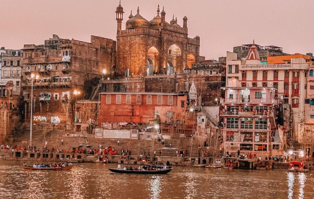 Varanasi-Dev Deepavali preparation-Ghat