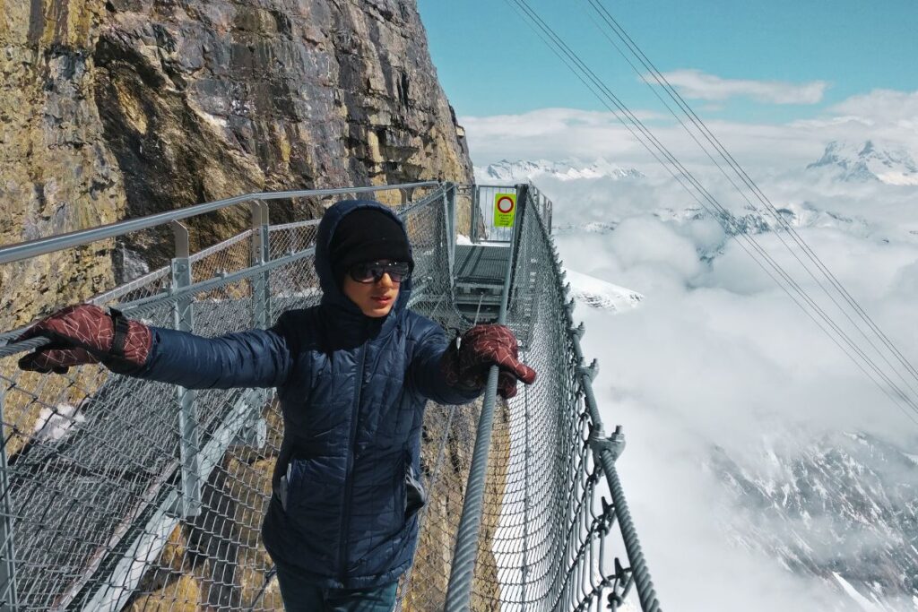 Birg Thrill Walk - Rope Walk - Schilthorn-Switzerland