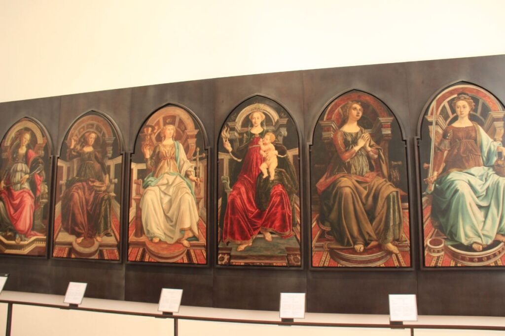 The Virtues - Uffizi Gallery Florence