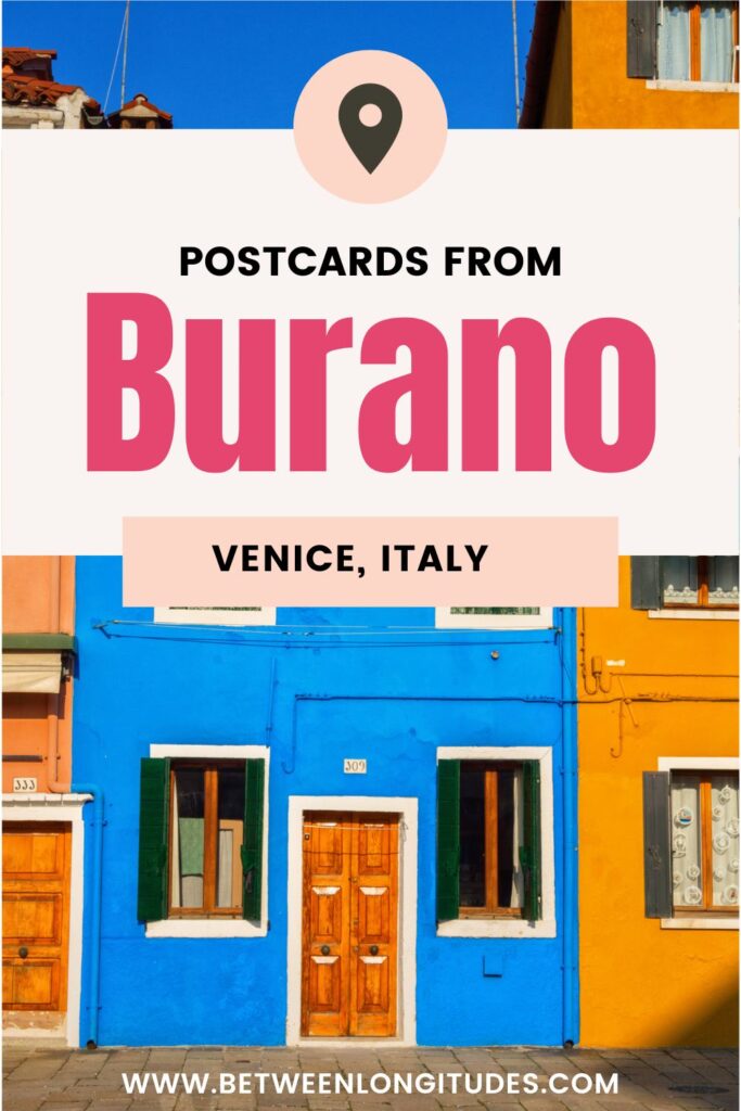 Burano Photographs - day trip from Venice Italy