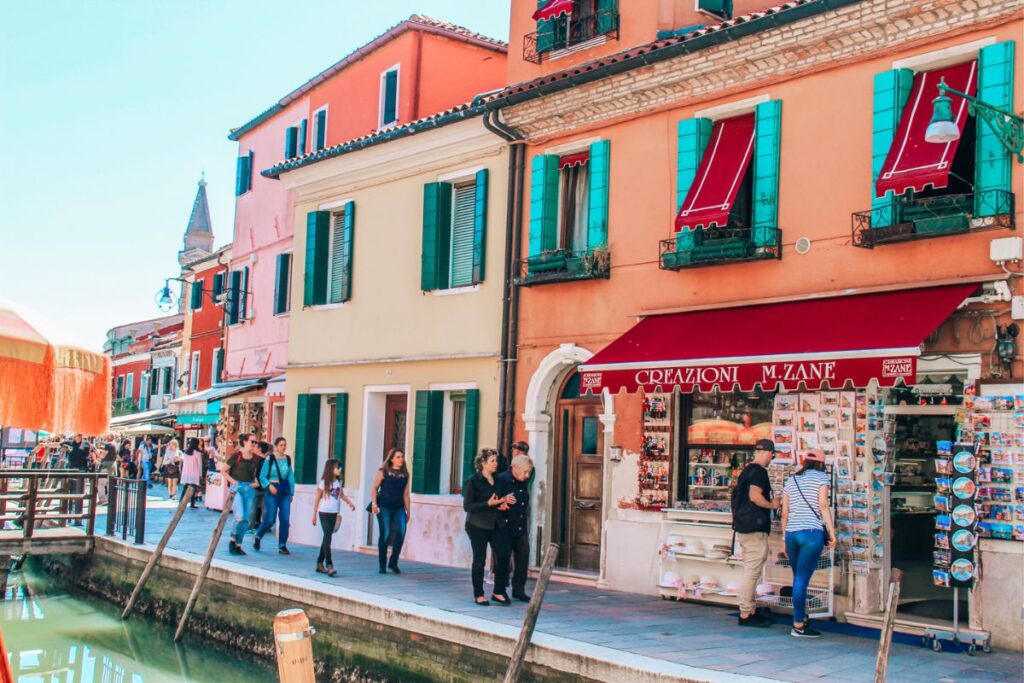 Souvenir Shop in Burano Italy