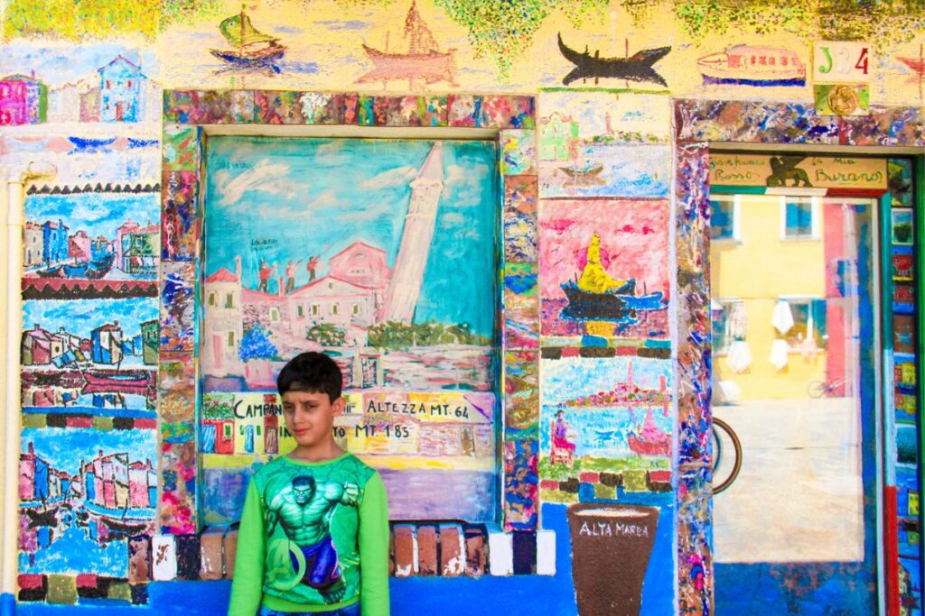 Wall Art Burano Photograph - Italy